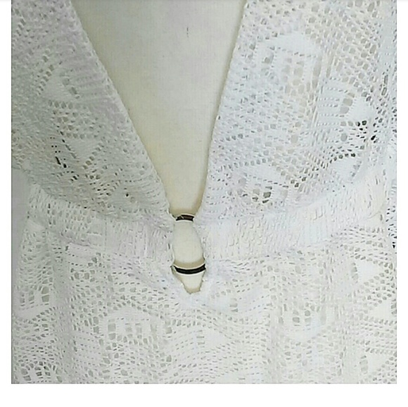 J. VALDI | White Swim Cover Up NWOT - Picture 5 of 7